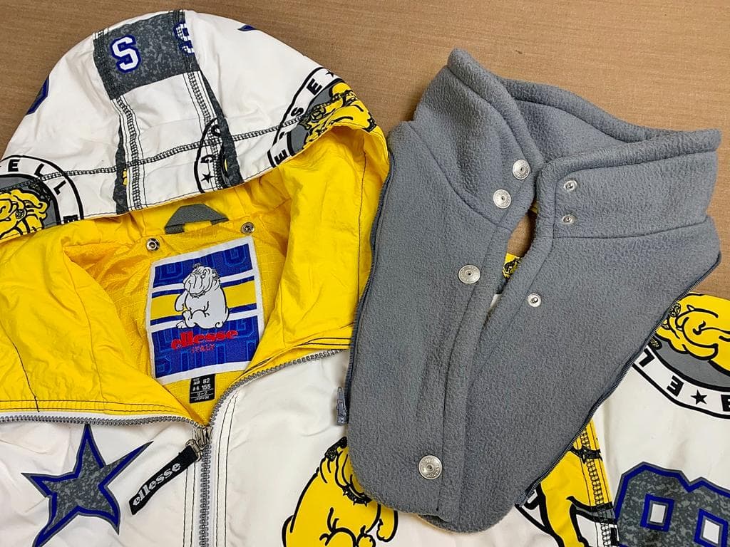 ELLESSE ITALY スノーボード&スキーウェア上下セットMサイズ 美品