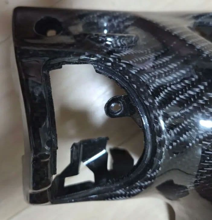 シグナスX5型用メーターカウル本物カーボン交換タイプ