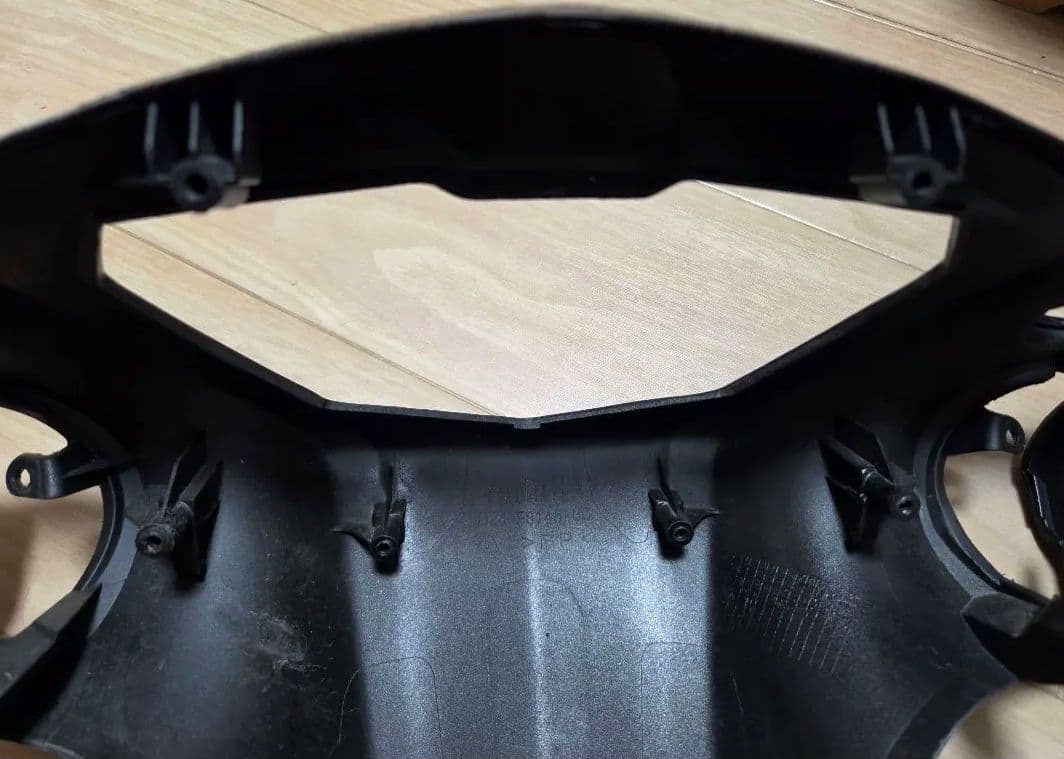 シグナスX5型用メーターカウル本物カーボン交換タイプ