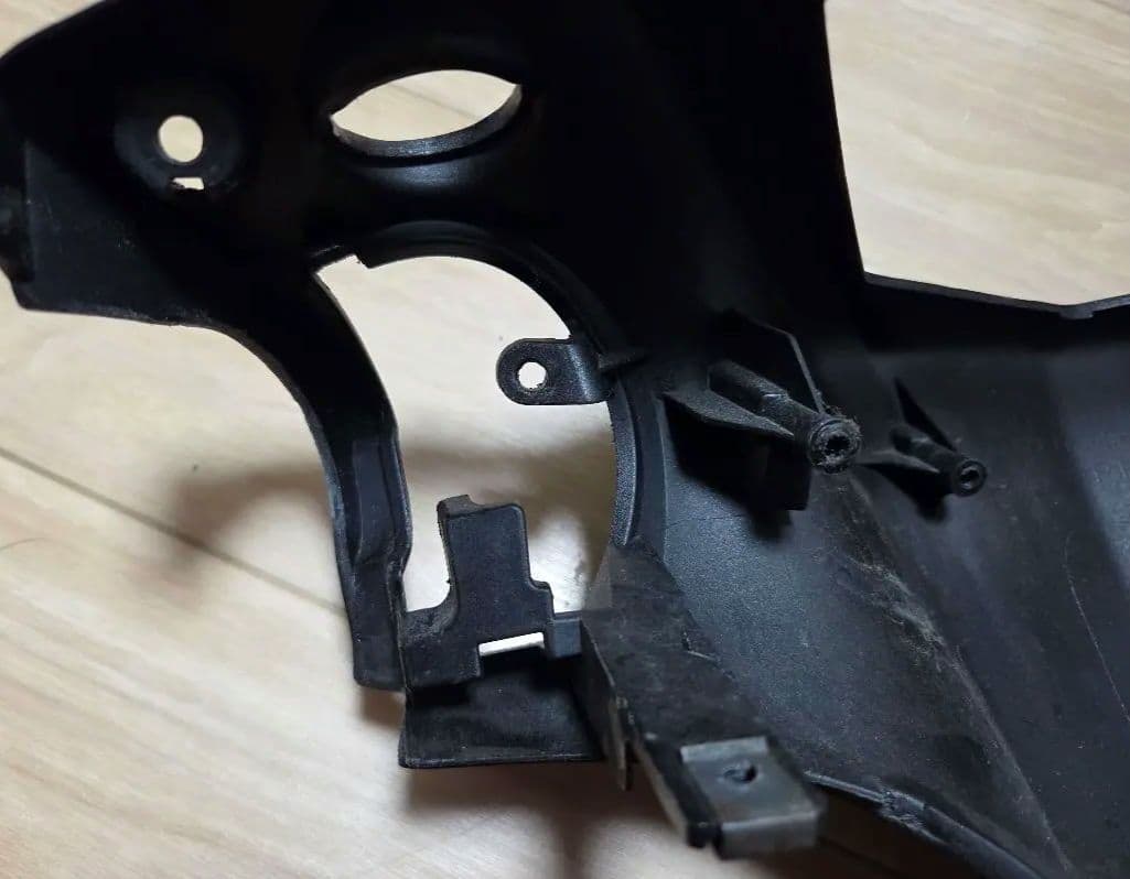 シグナスX5型用メーターカウル本物カーボン交換タイプ