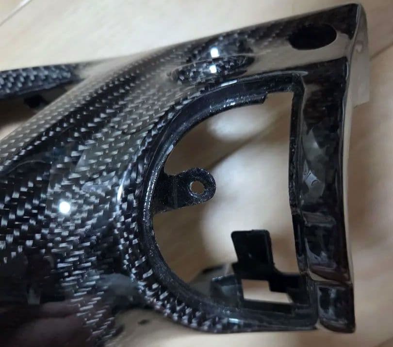 シグナスX5型用メーターカウル本物カーボン交換タイプ