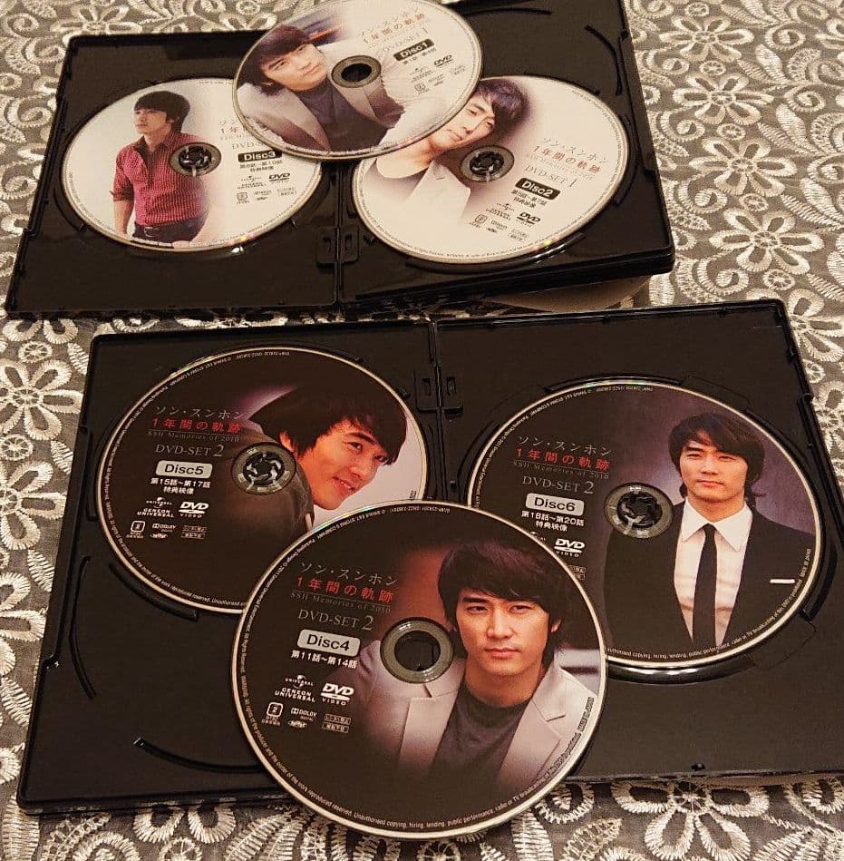 ソン・スンホン 1年間の軌跡～SSH Memories of 2010～ DVD