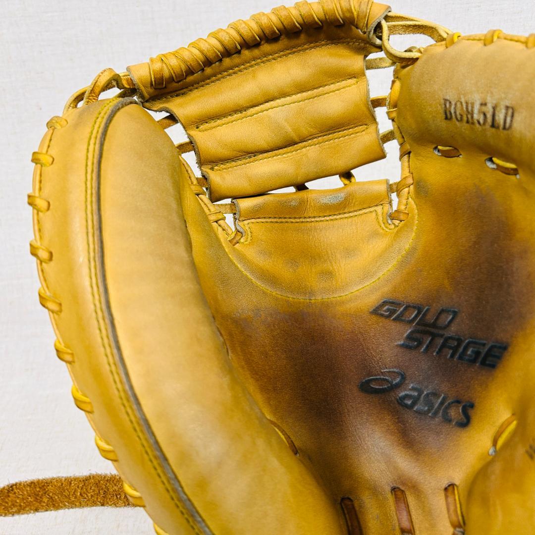 ASICS ゴールドステージ スピードテックQR 硬式 キャッチャーミット