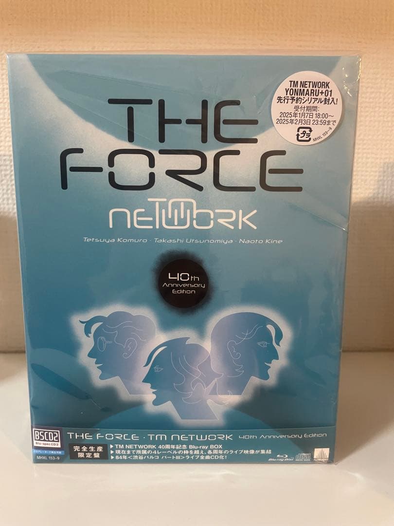 【シリアル無】TM NETWORK/The Force-40th限定盤【未視聴】