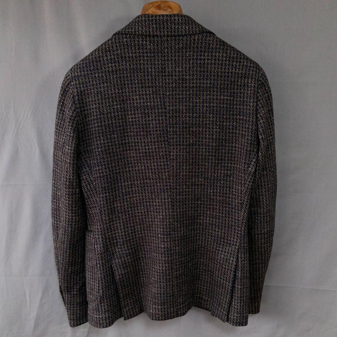 LARDINI ラルディーニ ジャケット ハウンドトゥース 44 伊製