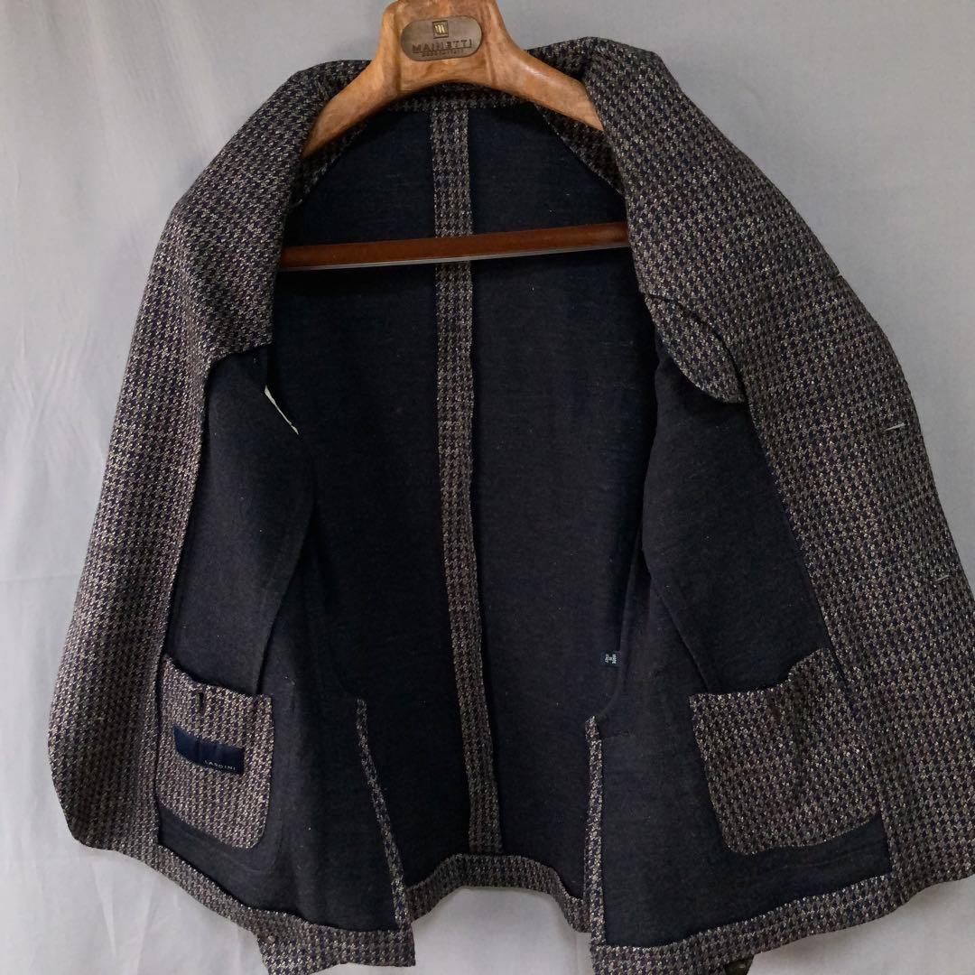 LARDINI ラルディーニ ジャケット ハウンドトゥース 44 伊製
