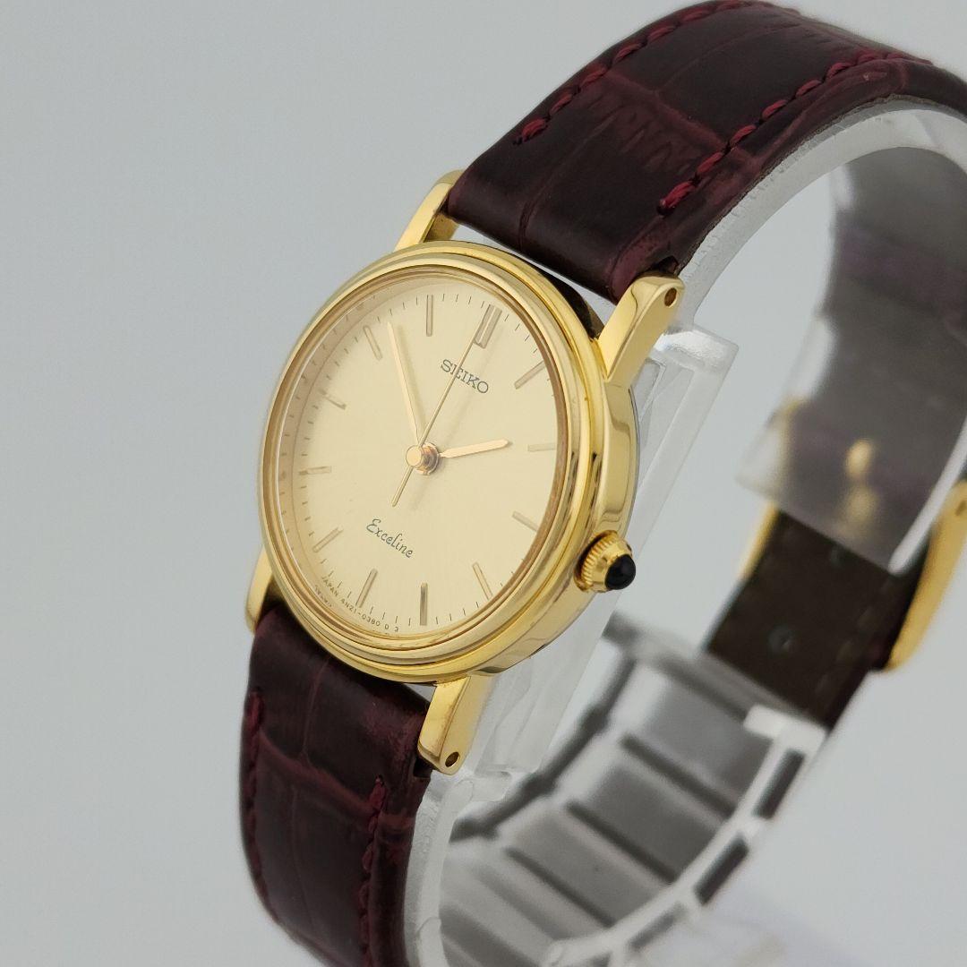極美品・付属品付SEIKO エクセリーヌ シンプルクォーツ SGP