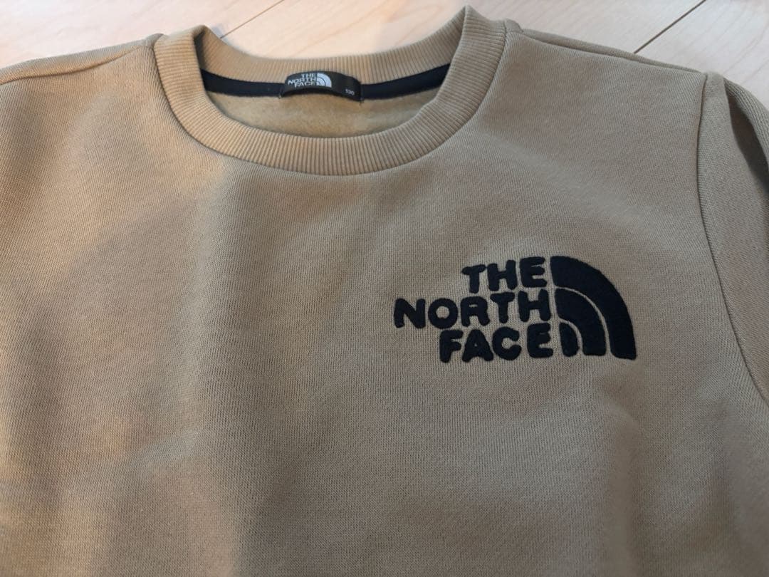 新品未着用　ノースフェイス　フロントビュークルー　130 ケルプタン　裏起毛