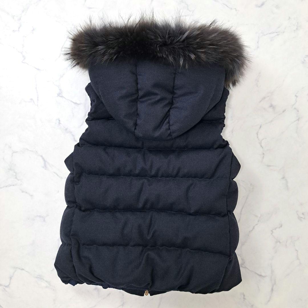 03サイズ★TATRAS タトラス ルセラ ダウンベスト ファー ウール