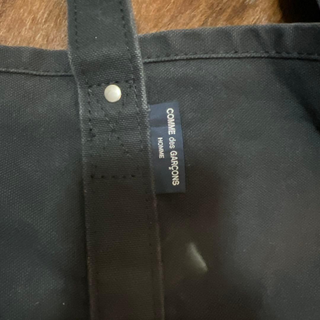 COMME des GARÇONS HOMME ブラック トートバッグ