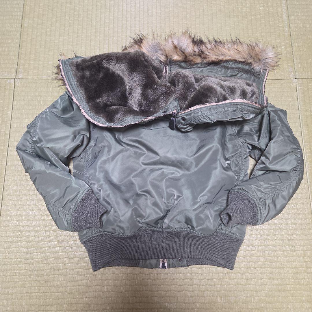 人気 AVIREX フライトジャケットリバーシブル N-2B Mサイズ