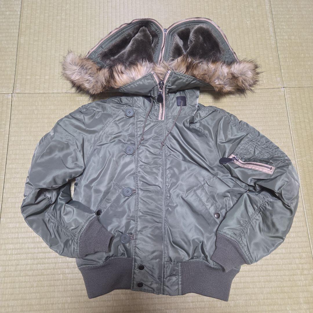 人気 AVIREX フライトジャケットリバーシブル N-2B Mサイズ