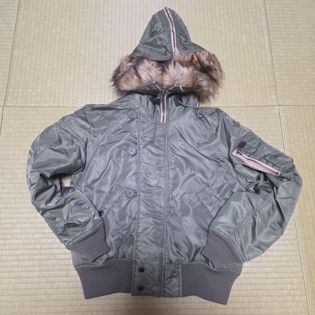 人気 AVIREX フライトジャケットリバーシブル N-2B Mサイズ