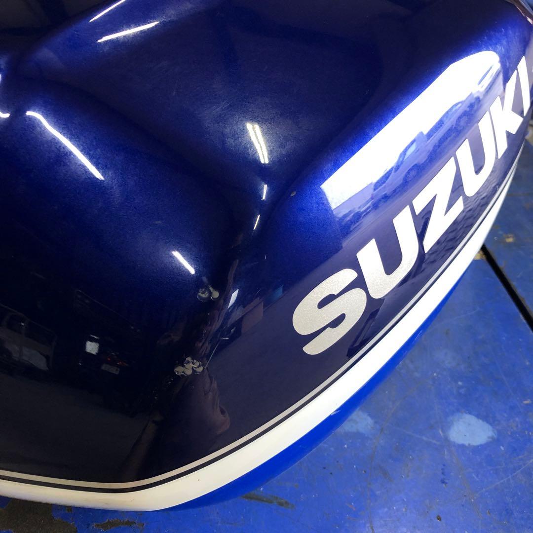 SUZUKI gsx1400タンク 青/白へこみあり