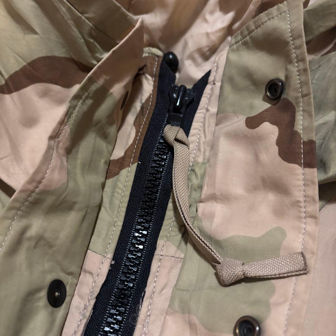 【実物】00s 米軍実物 ゴアテックス デザートカモ M-REGULAR