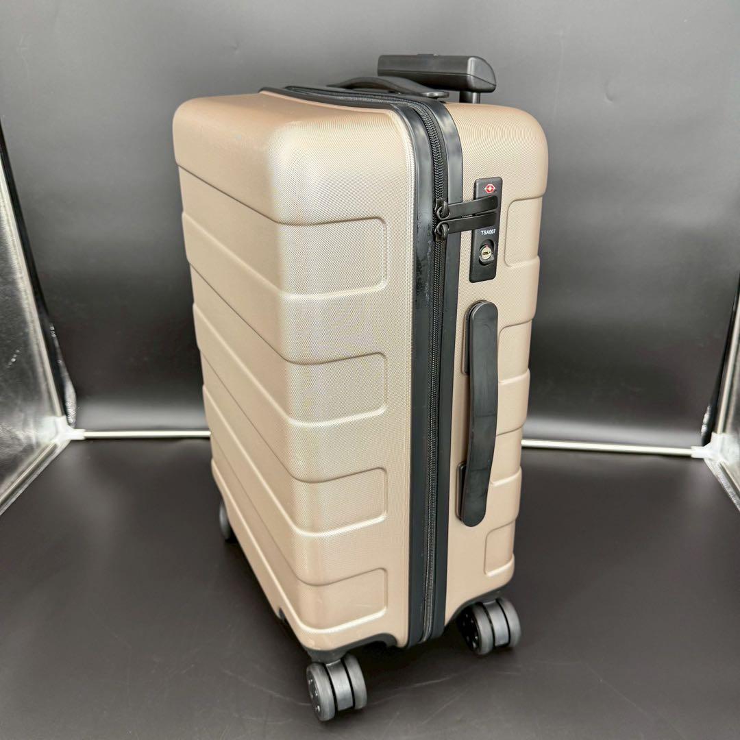無印良品 MUJI バーを自由に調節できるハードキャリーケース 35L 機内