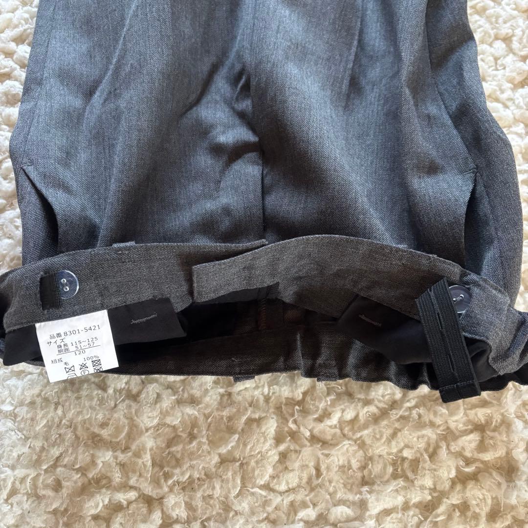 未使用級 ショパンwithこどもビームス 120cm 紺ブレ 金釦 6点セット