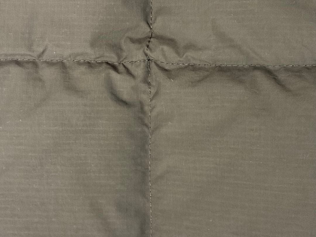 JIL SANDER グレー ダウンキルティングマフラー