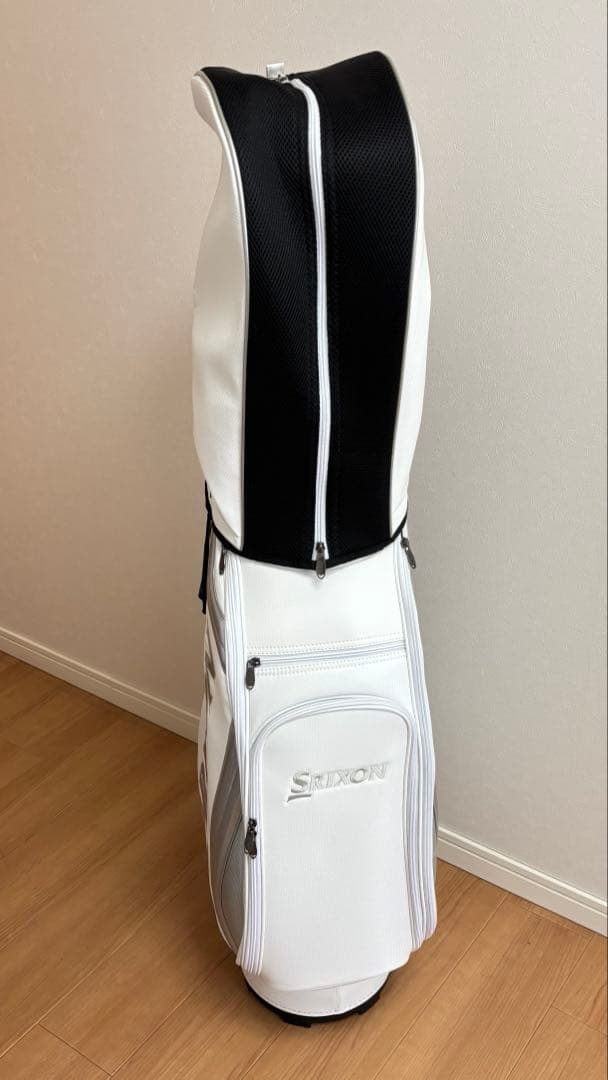 SRIXON ホワイト キャディバッグ　おまけ付き