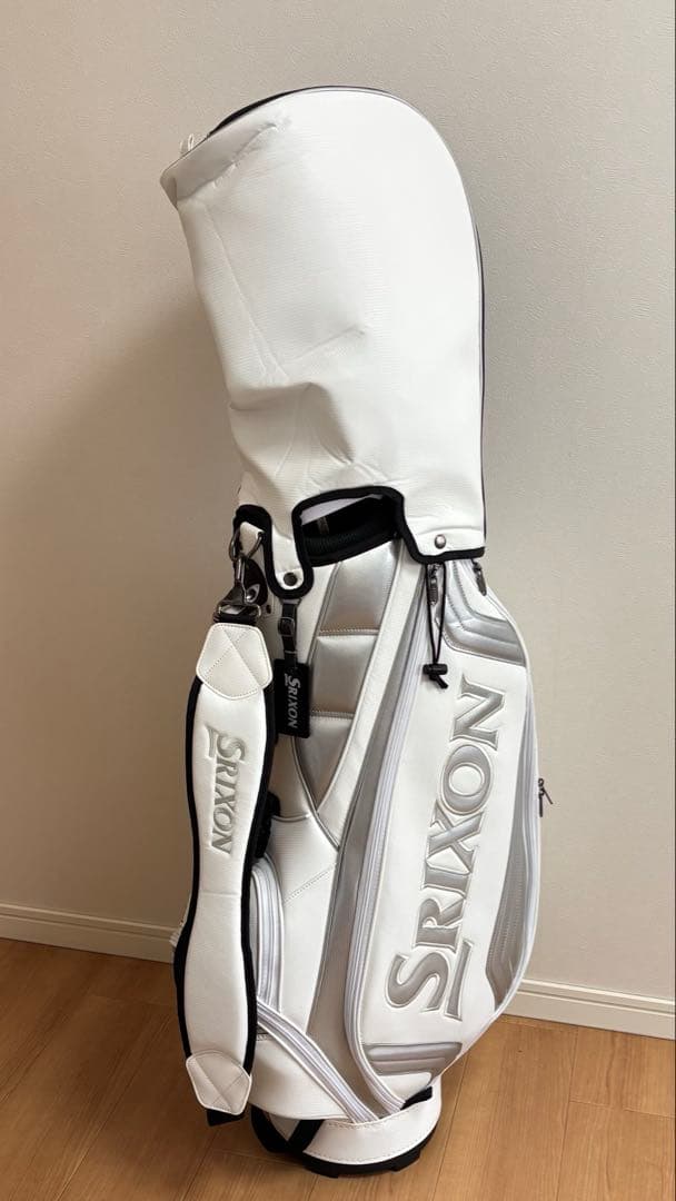 SRIXON ホワイト キャディバッグ　おまけ付き