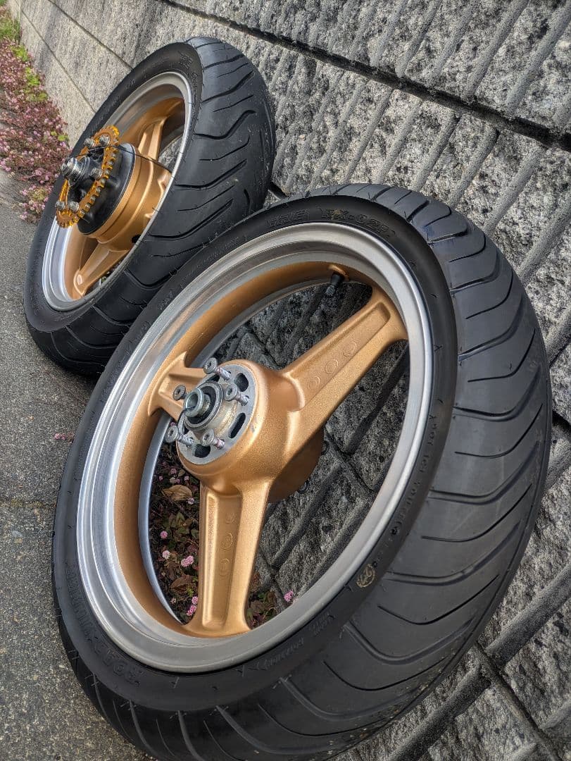 カワサキ　ゼファー750 純正ホイールセット 前後