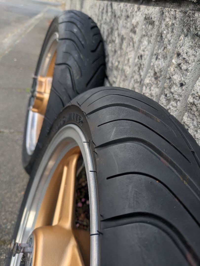 カワサキ　ゼファー750 純正ホイールセット 前後