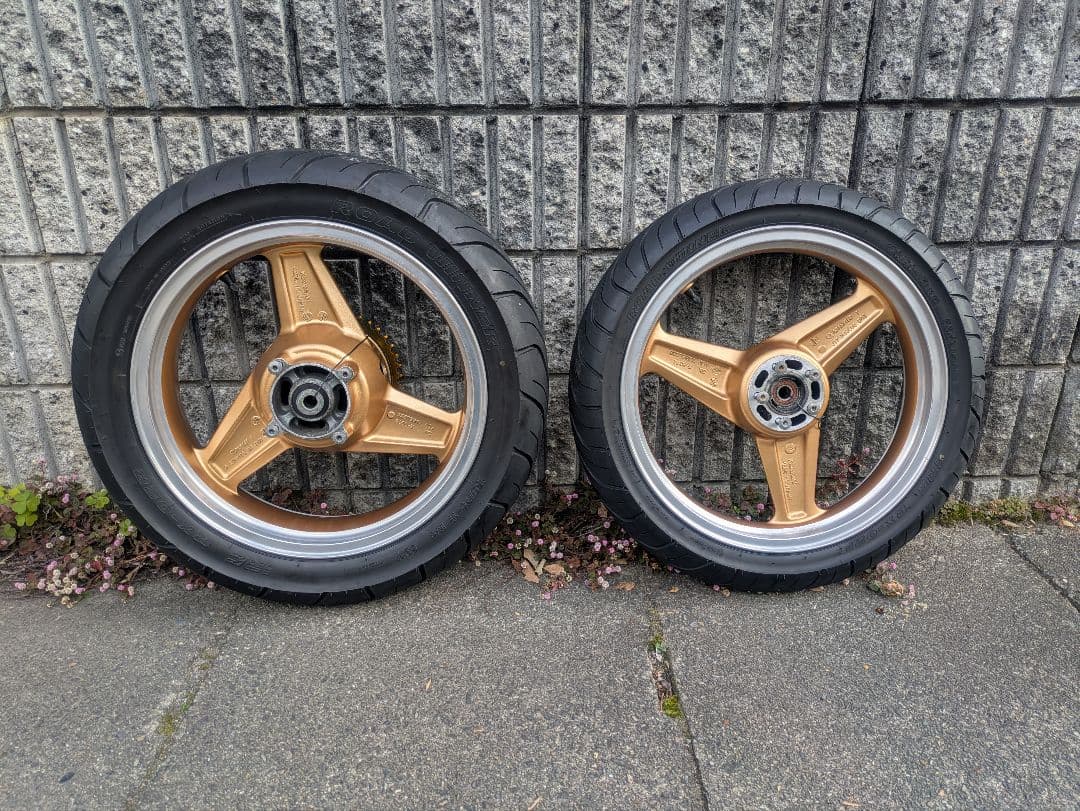 カワサキ　ゼファー750 純正ホイールセット 前後