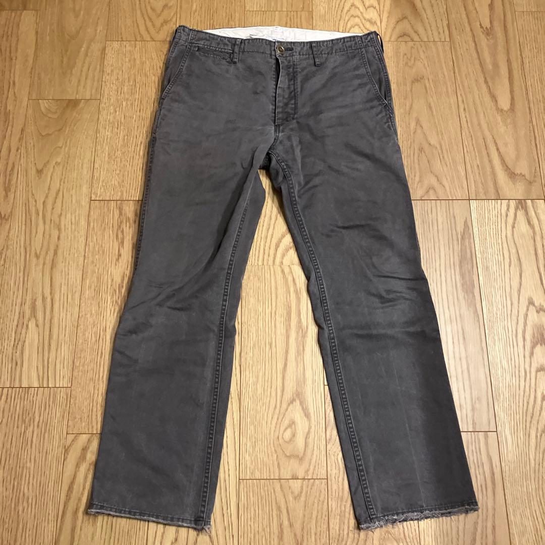 visvim chino pants ビズビム グレー チノパン 3