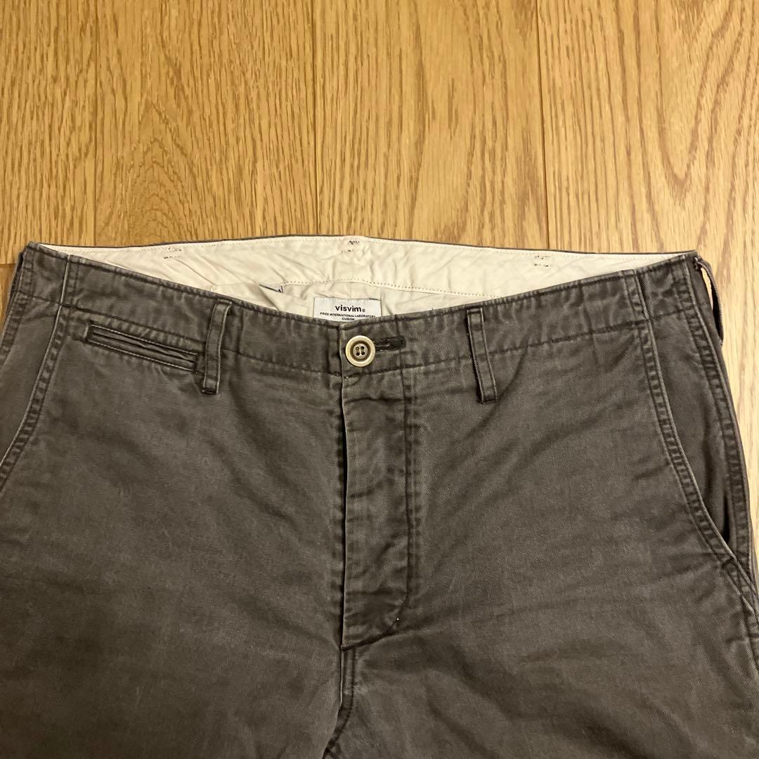visvim chino pants ビズビム グレー チノパン 3