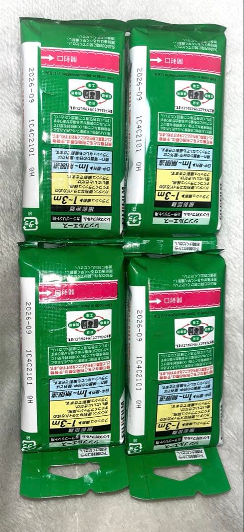 【新品・未使用】FUJIFILM 写ルンです SIMPLE ACE 27枚撮×4