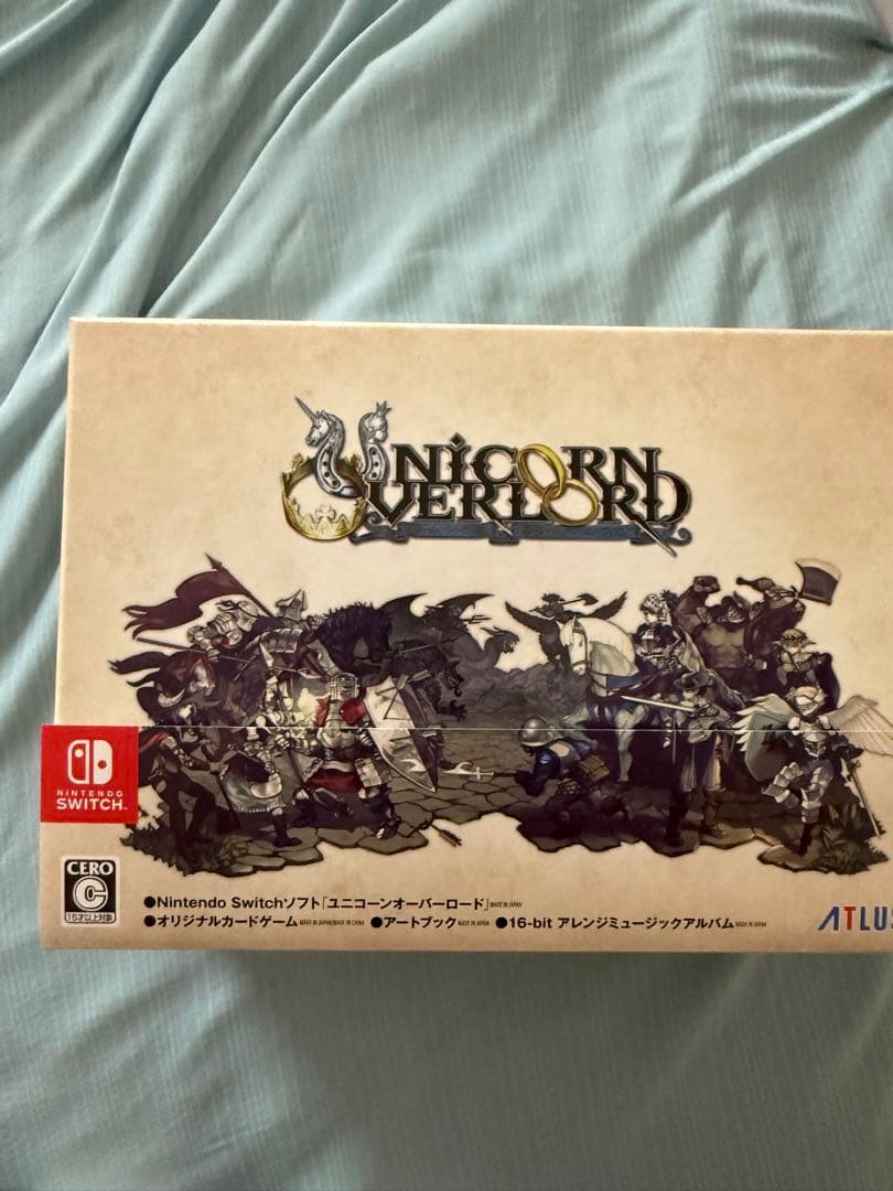 ユニコーンオーバーロード モナークエディション ニンテンドースイッチソフト、画集