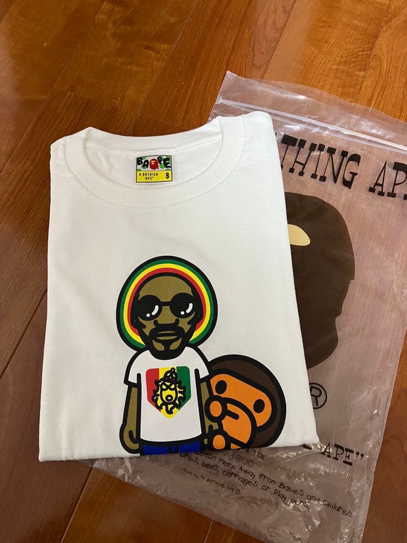 パ*ー様 Bape Baby Milo x Snoop Dogg S 新品未使用