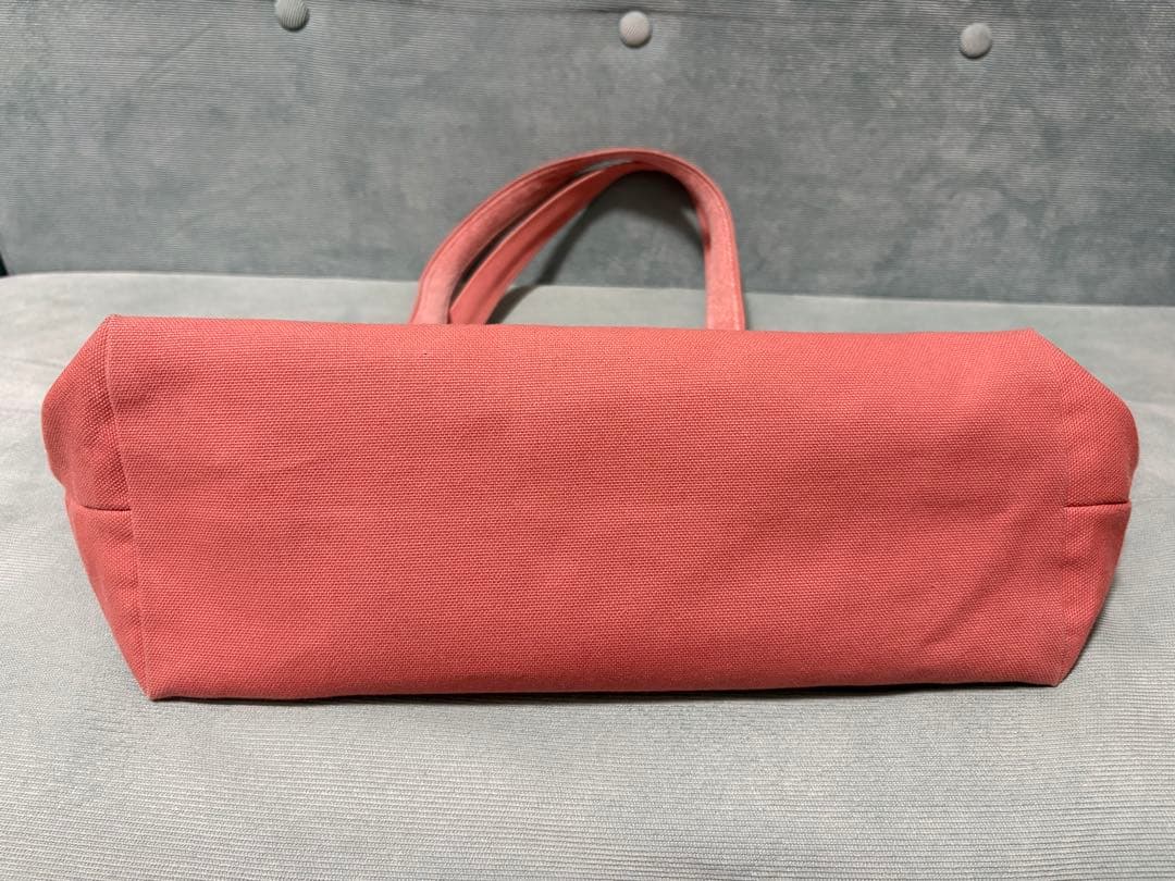 フェイラー FEILER/ ラブラリー オールドテディ ワッペン トートピンク大