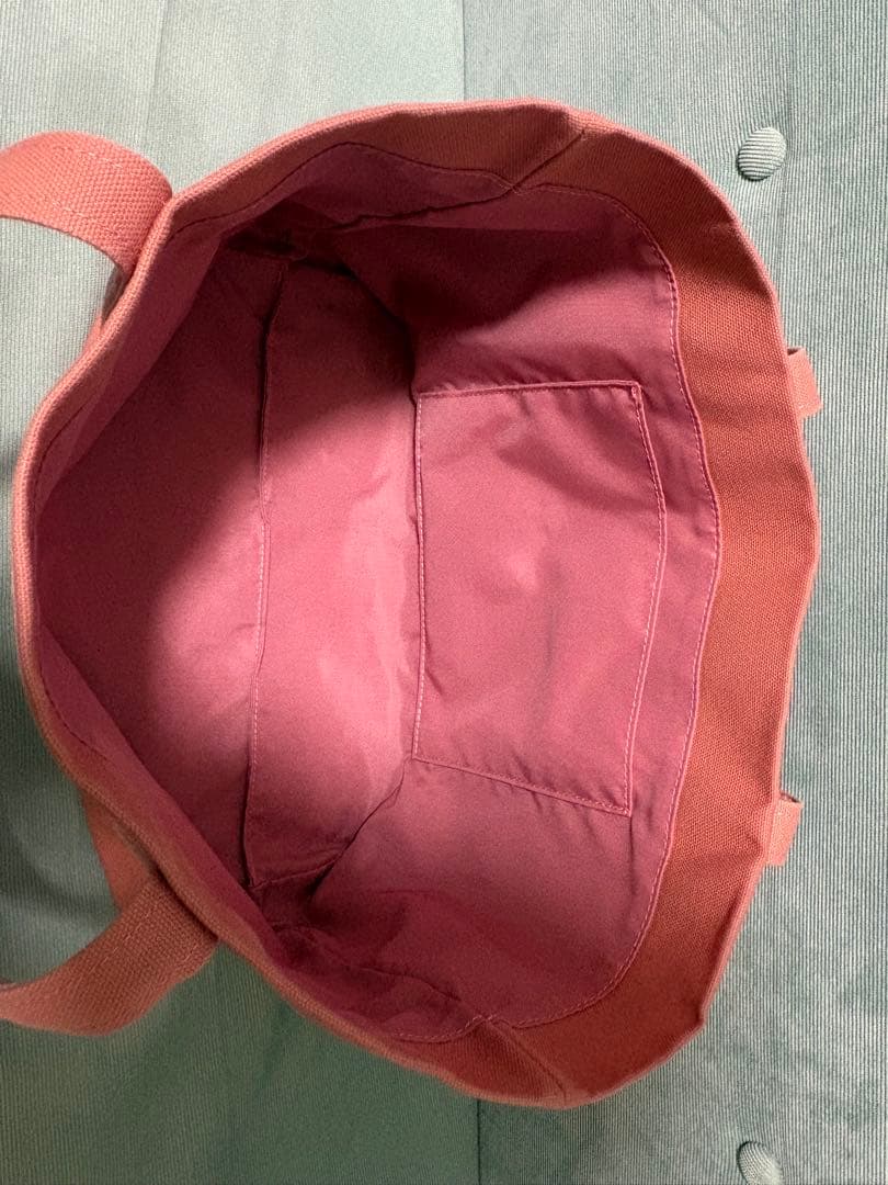 フェイラー FEILER/ ラブラリー オールドテディ ワッペン トートピンク大