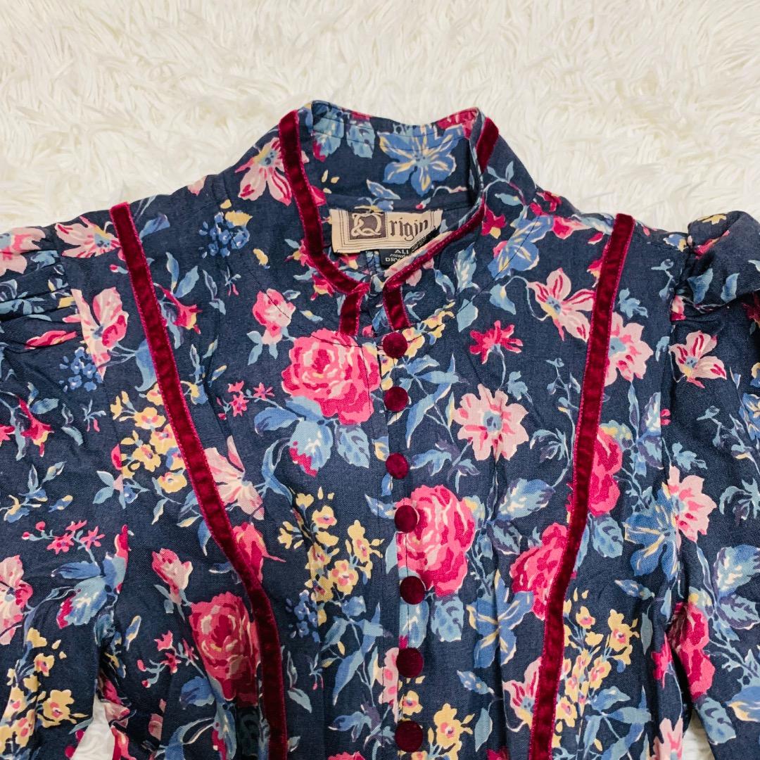 【週末限定値下げ】1970年代イギリス製ヴィンテージワンピースORIGIN_18