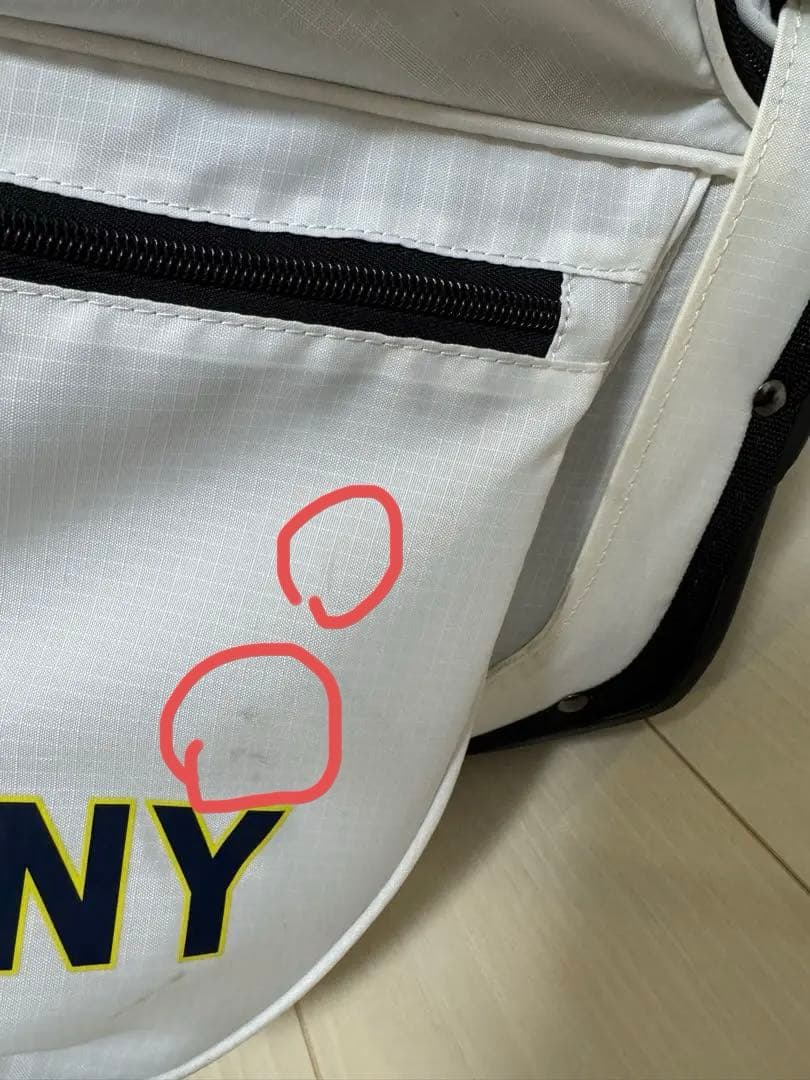 値下げ‼️JACK BUNNY キャディバッグ ホワイト