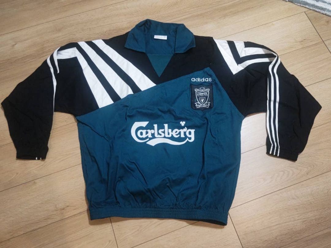 希少！90年代！リヴァプールFC ドリルトップ adidas