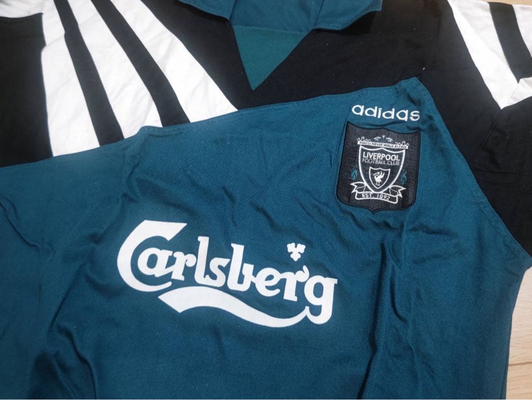 希少！90年代！リヴァプールFC ドリルトップ adidas