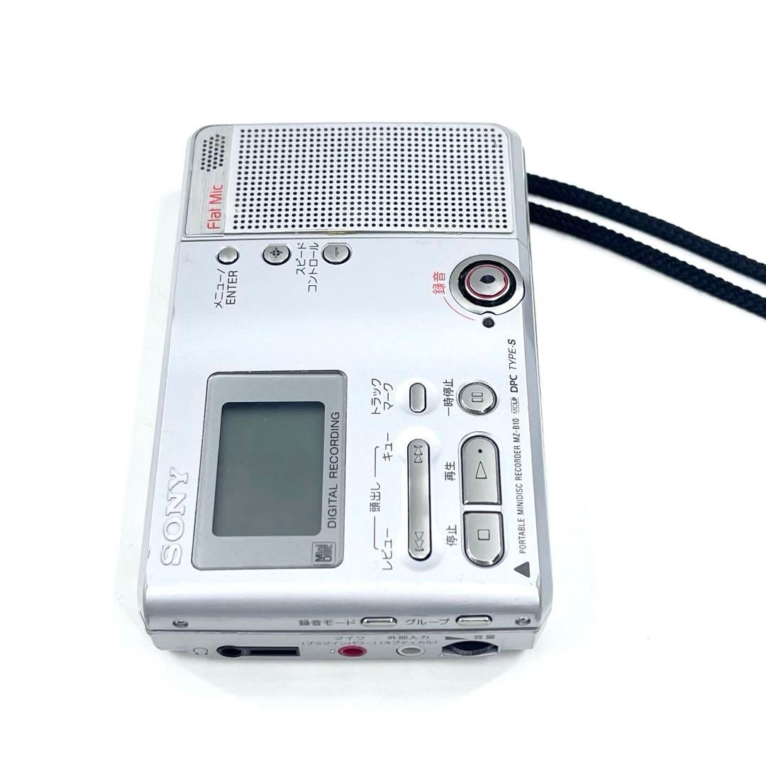 SONY MZ-B10 MDレコーダー 美品 完動品 ポータブルMD 業務用