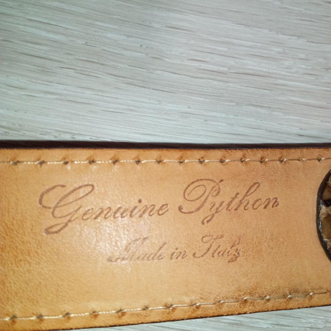Reptile's House 　パイソン　レザーベルト