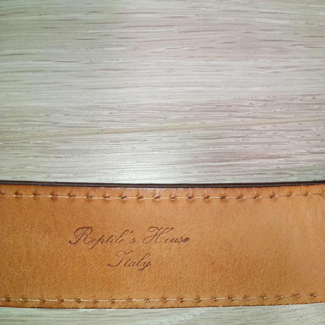 Reptile's House 　パイソン　レザーベルト