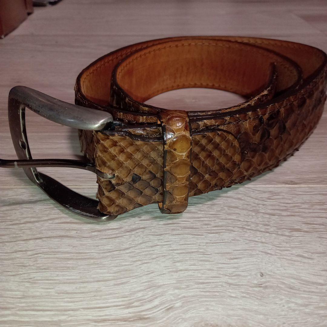 Reptile's House 　パイソン　レザーベルト