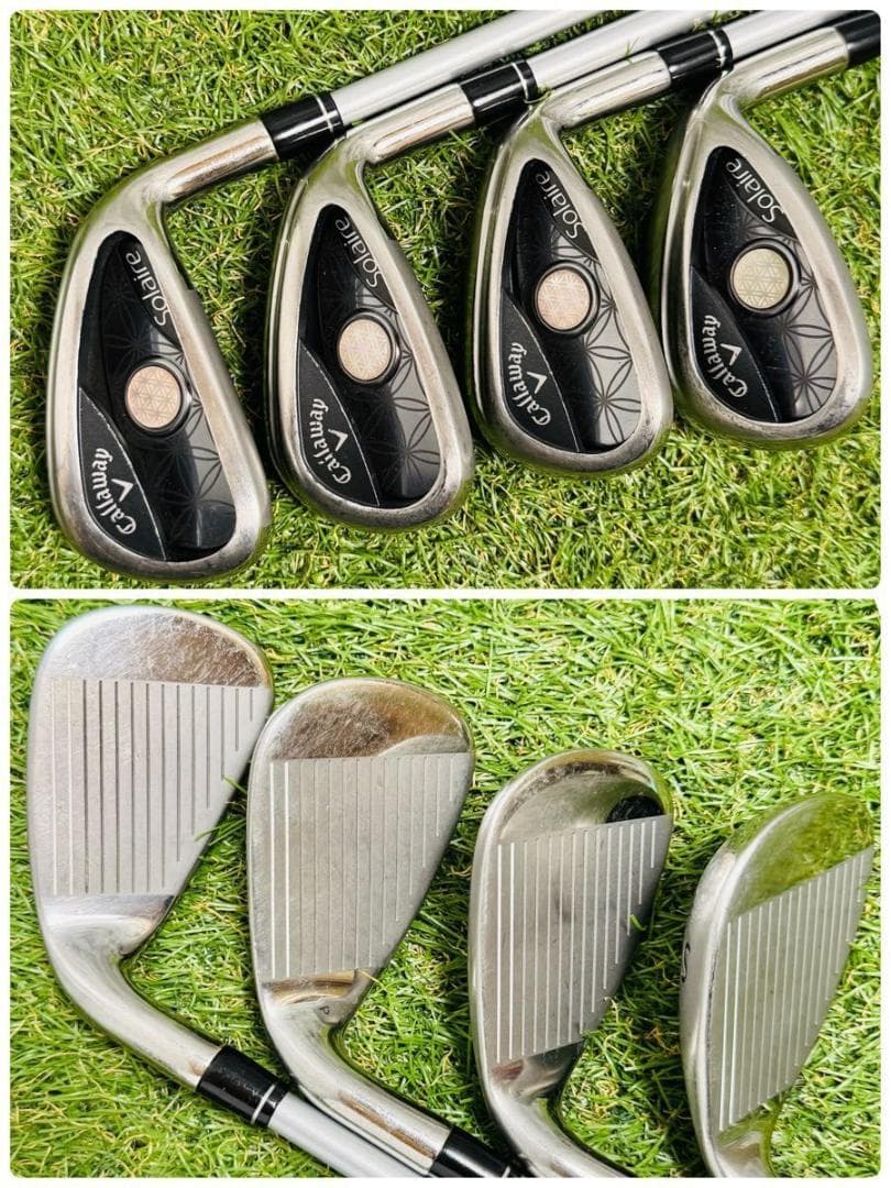 【現行モデル】キャロウェイ ソレイユ レディースゴルフセット 8本 L かんたん