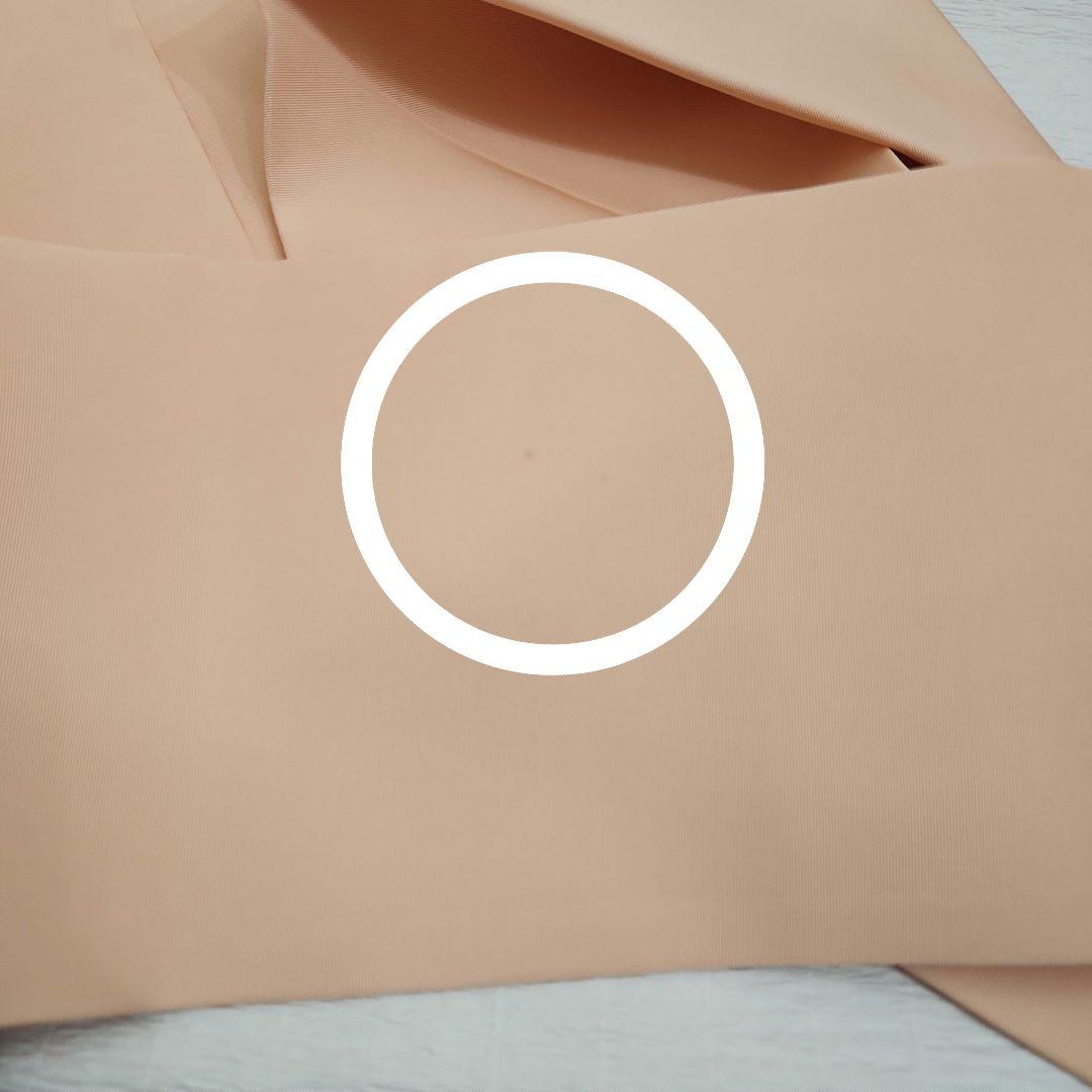 美品　塩瀬　九寸染帯　名古屋帯　つる葡萄　金駒刺繍　乙女色