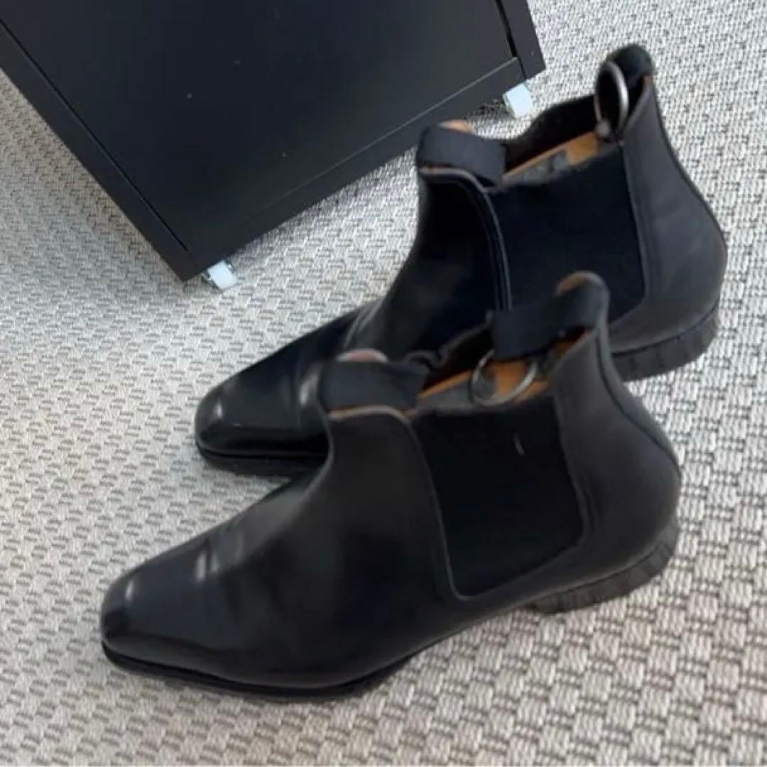 27日までで終了J.M.Weston チェルシーブーツ 収納袋とシューツリー付き