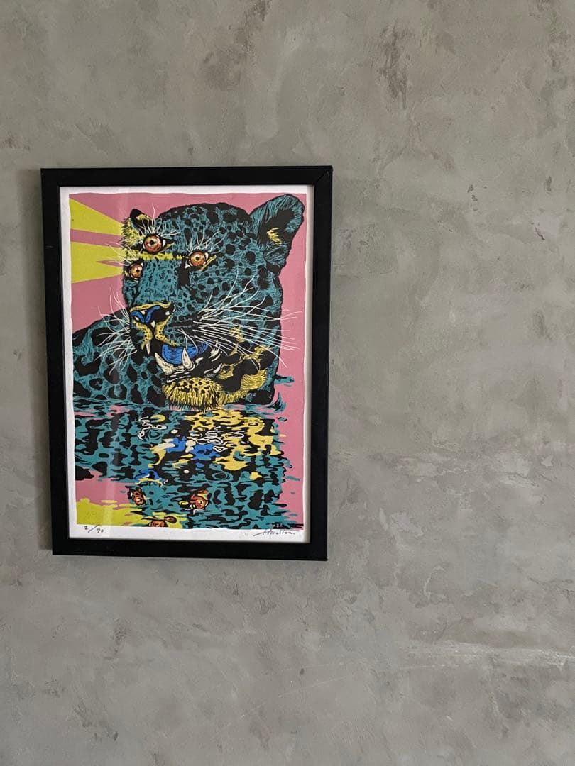 hirotton ポスター　シルクスクリーン　絵画