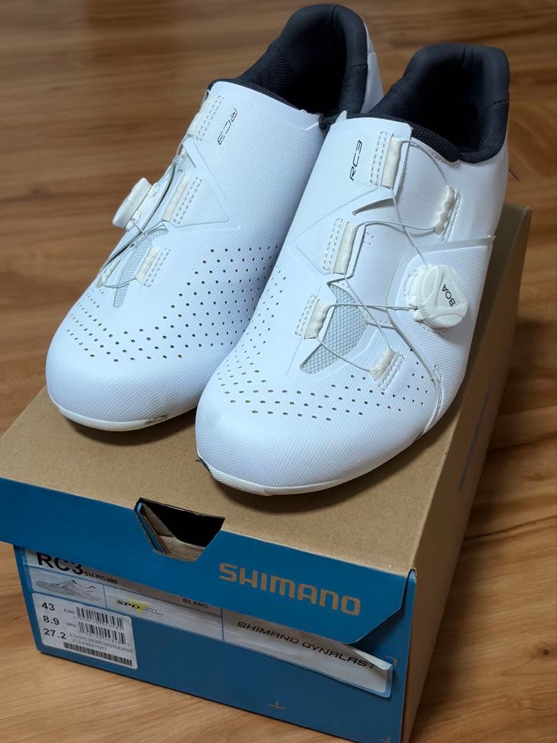 【美品！】SHIMANO RC3 ビンディングシューズ 43