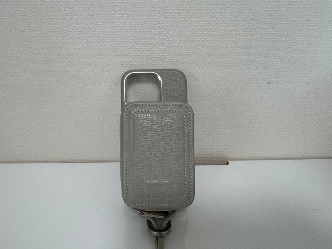 object.io レザーストラップ➕iPhone15Proケースセット