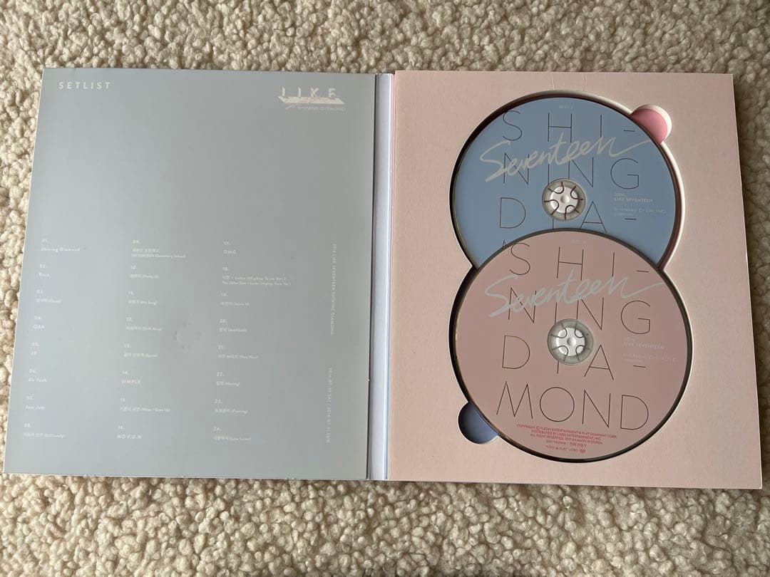 K-POP・アジア SEVENTEEN Shining Diamond concert DVD