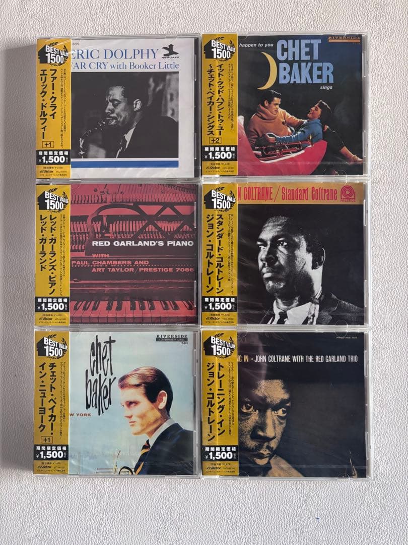 ジャズ CD 新品　コルトレーン　ソニーロリンズ　モンク　エバンス他14枚セット